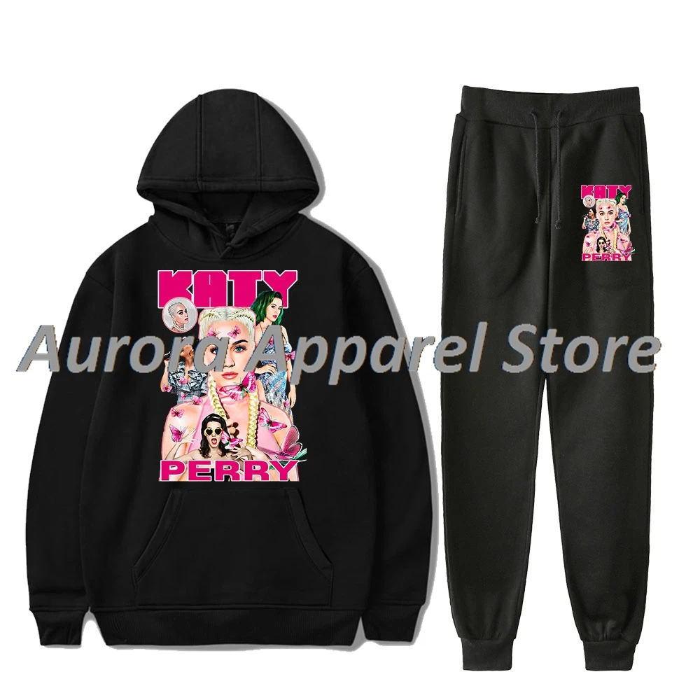 

Комплект худи и джоггеры Katy Perry The Lifetimes Tour 2026: модная уличная одежда для женщин и мужчин