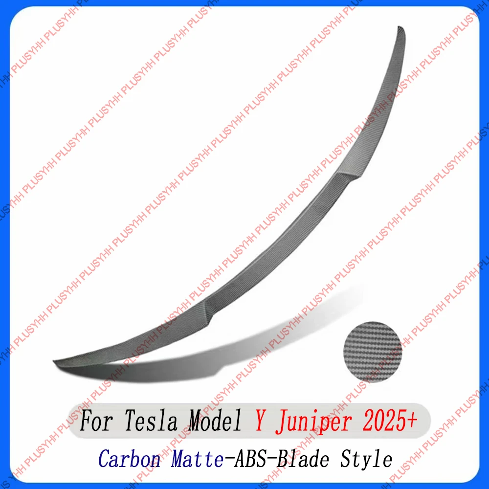 Y Juniper 2025 ABS Koolstofvezel Vleugels Originele Model 3 Hoogland Spoiler Auto Exterieur Accessoires Voor Tesla Model 2026 Onderdelen