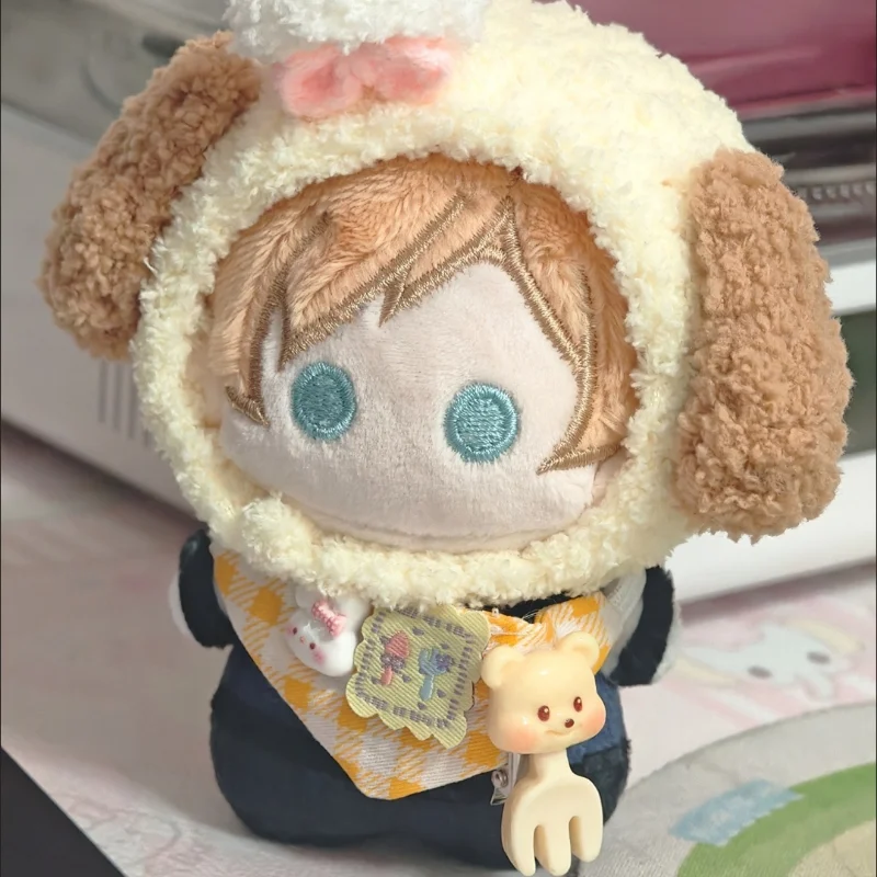 Muñeco de Peluche de 10 cm del Juego Resident Evil, Leon Scott Kennedy y Ashley Graham, Ropa de Algodón para Disfrazar, Juguetes para Niños, Lindo Colgante de Cosplay