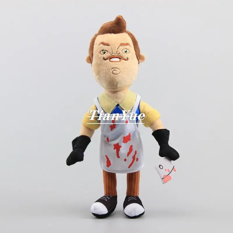 Anime Halloween Hello Neighbor Terror  GAME Dark Children\'s Christmas Gift toy 30cm