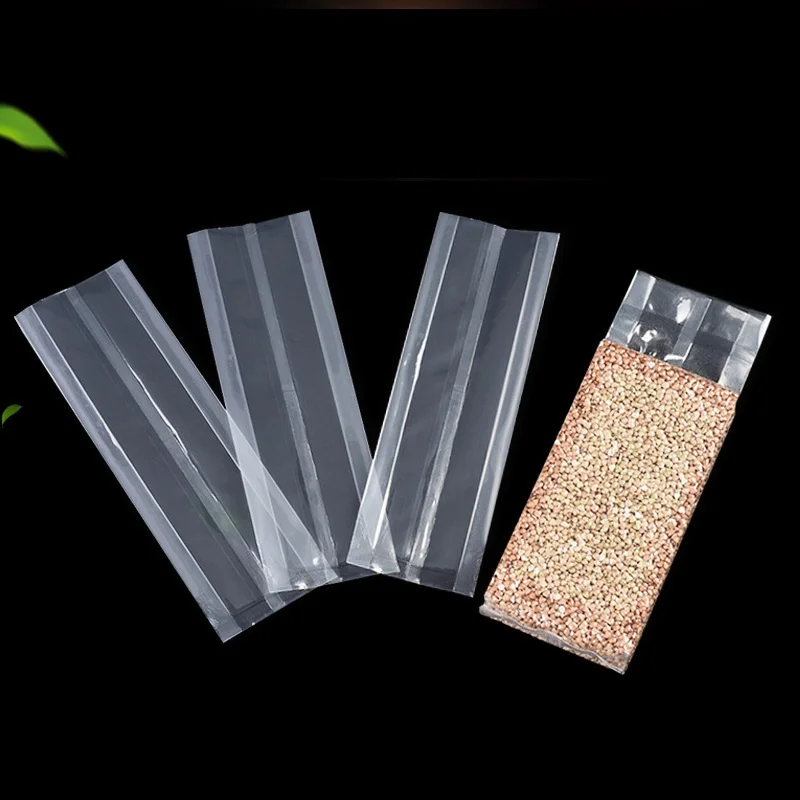 500Pcs/Lot Food Rice Vacuum Bag Rice Brick Nylon Bag Dried Fruit and Miscellaneous Food Dog Food 0.25-5kg Sealed Compression Bag