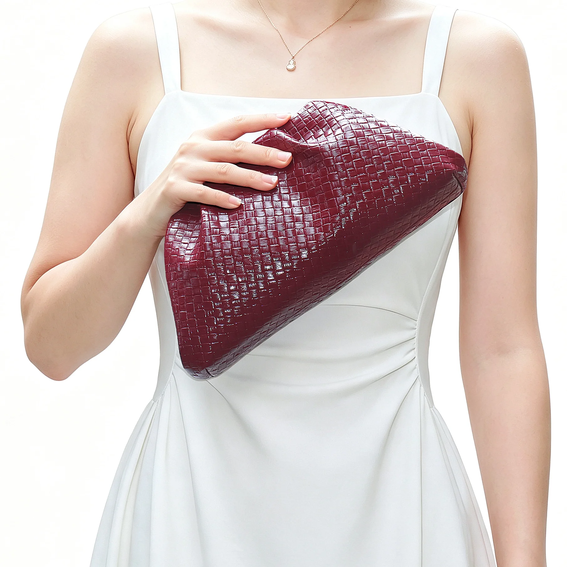 Goldene Geldbörsen und Handtaschen, luxuriöse Designer-Umhängetasche, Damenhandtasche, Hochzeits- und Abend-Clutch, Partytasche – Detail 5