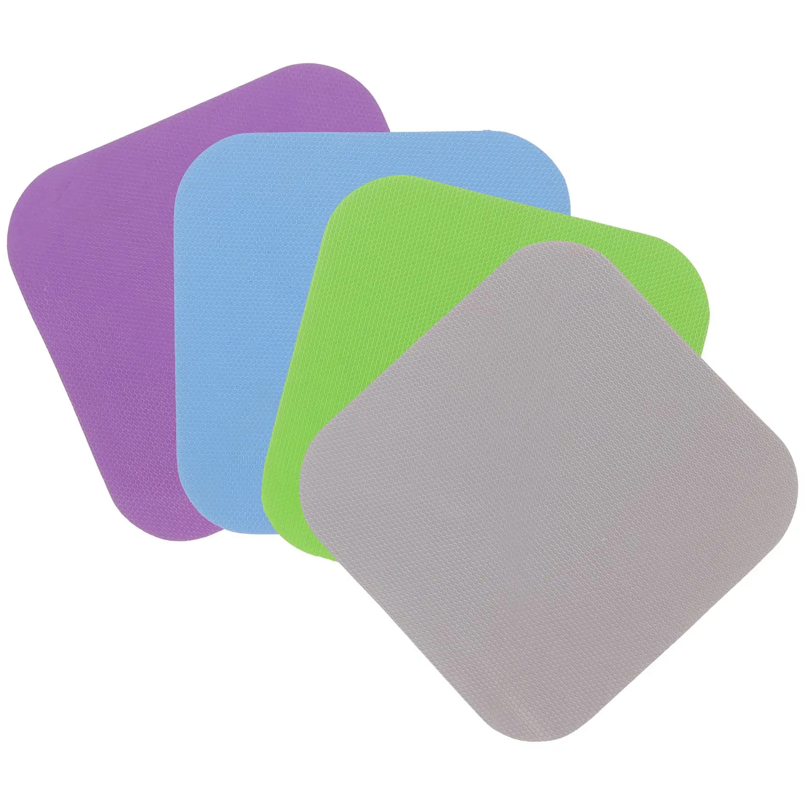 4pcs Opener Pads Rubber Bottle Opening Mat 12.6x12.6cm Kitchen Gadget Household  Square Drink Coasters Clamp Jar Lid Drink