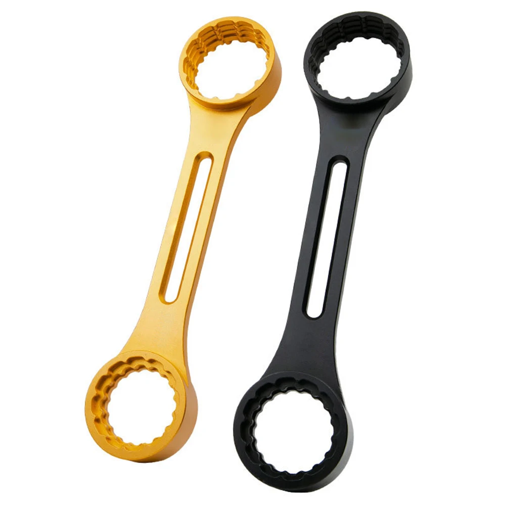 

BB Install Remover 260x55x23mm Aluminium Alloy Tool 12T 16T Compatibility 260x55x23mm Size Black And Golden Finish