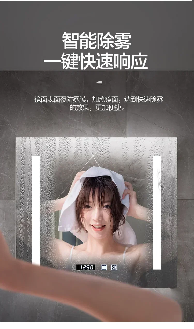 حوض الحجر خزانة الحمام الأثاث الحمام الحديثة الذكية لائحة متكاملة مزيج الغرور مغسلة مغسلة مغسلة #5