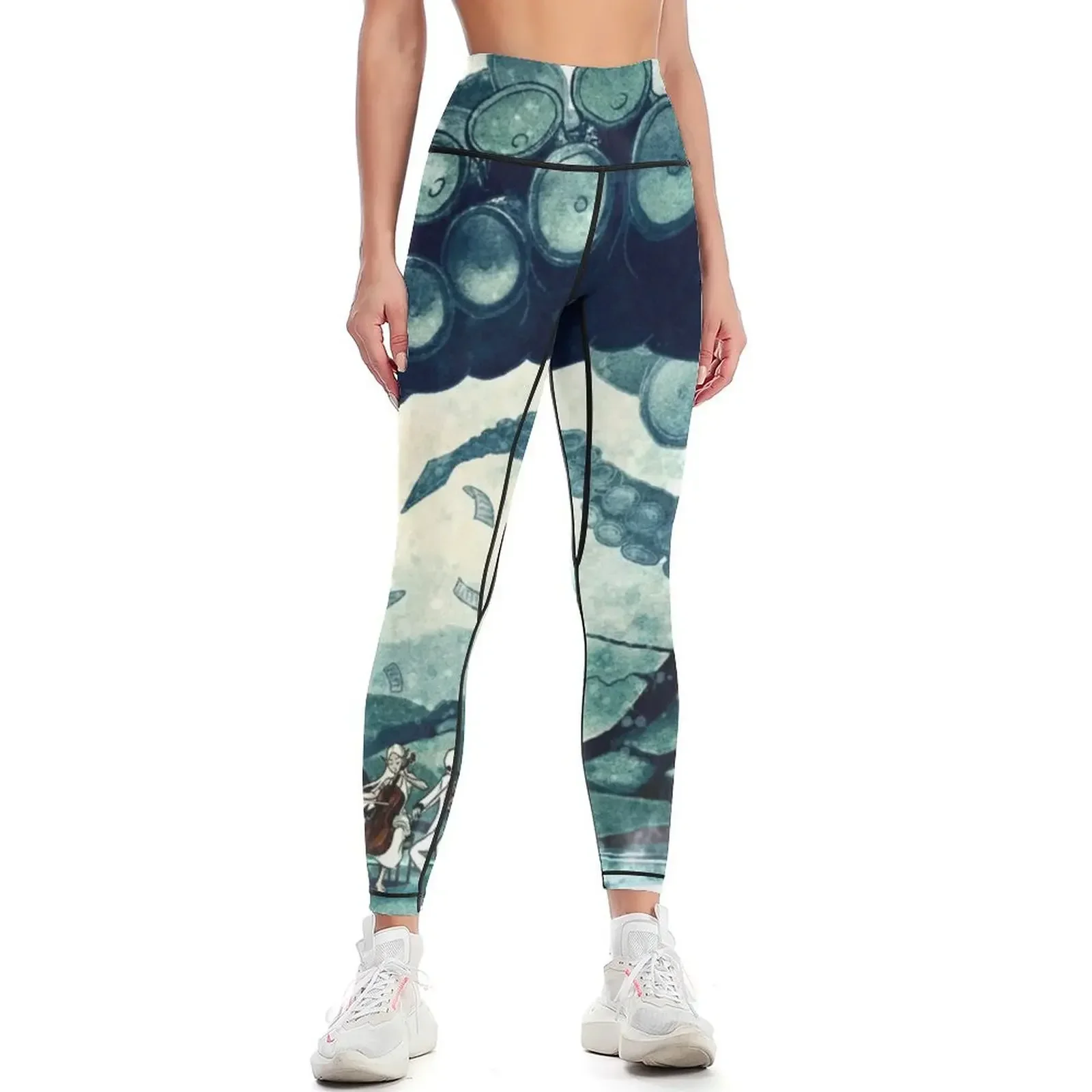 

The Symphony of Sin Leggings sports for gym sportswear gym legging push up Sweatpants Womens Leggings