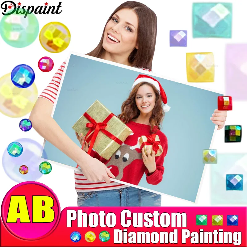 

Dispaint AB 5D алмазная живопись полная квадратная фотография на заказ DIY вышивка распродажа круглая дрель картина стразами подарок ручной работы