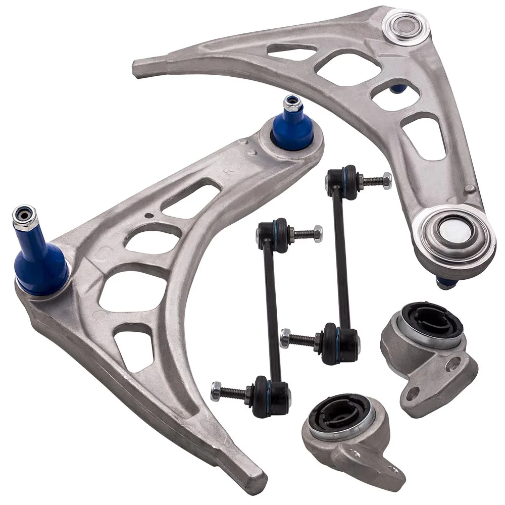 Front Lower Wishbone Control Arms Full Kit For 3 Series E46 COUPE (98-08)