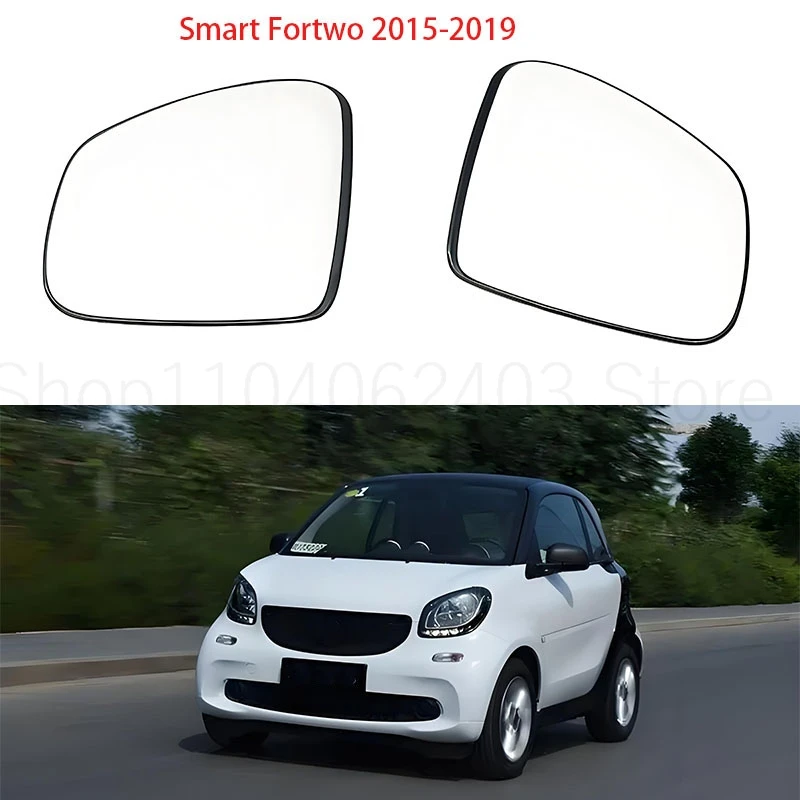 Auto parts left and right heated rearview mirror glass Smart Fortwo Forfour 2015-2019 Renault Twingo 2015-2019 A0998116600