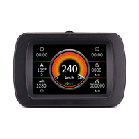 Car OBDII Head Up Display A65 HUD Gps Digital Speedometer Gauge Universal