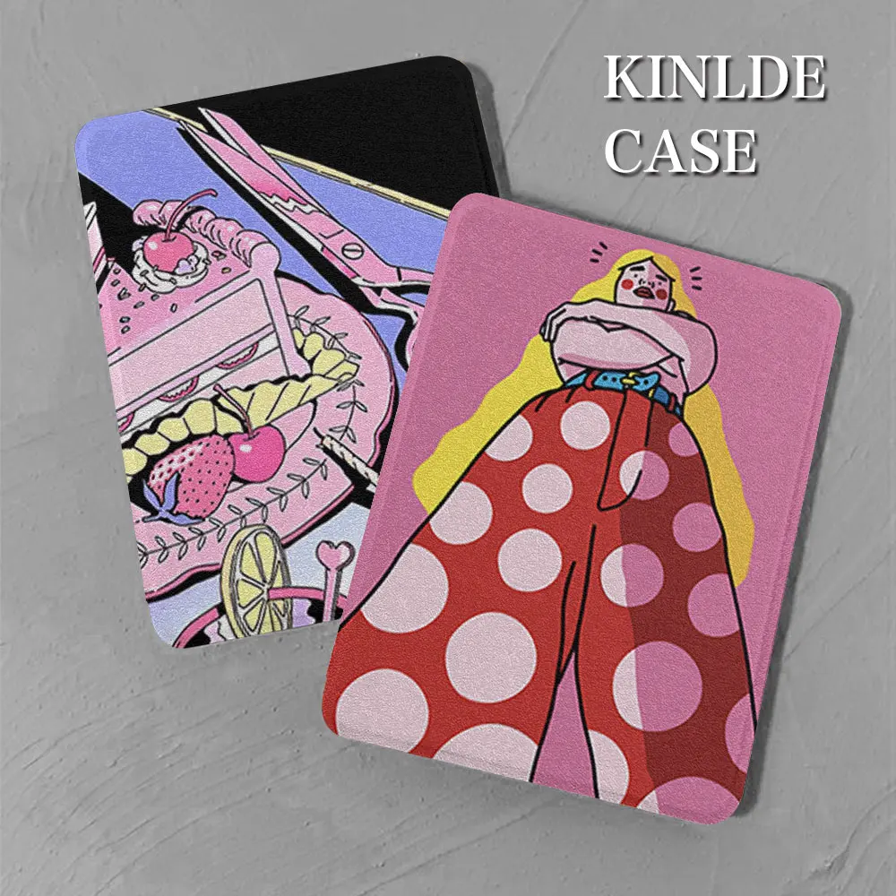 

kindle case paperwhite1th 2th 3th 4th 5th silicone soft shell 2022kindle 11th 10th 9th generation Oasis 2 3 funda 2021