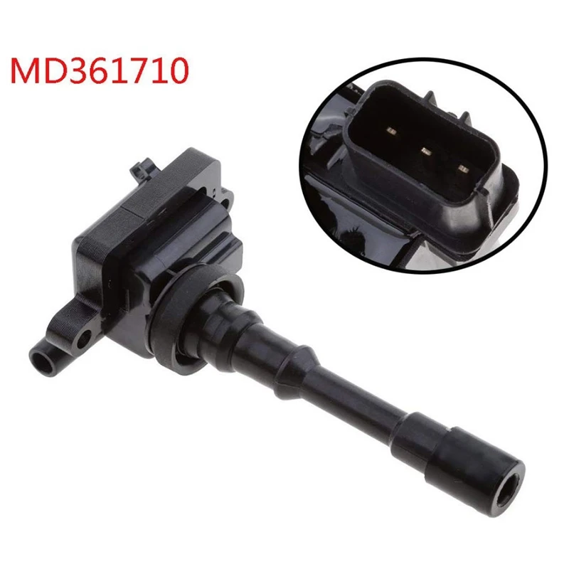 2Pcs Car Ignition Coil For Mitsubishi 4G18 High Pressure Pack Ignitor MD361710 MD362903 099700-048