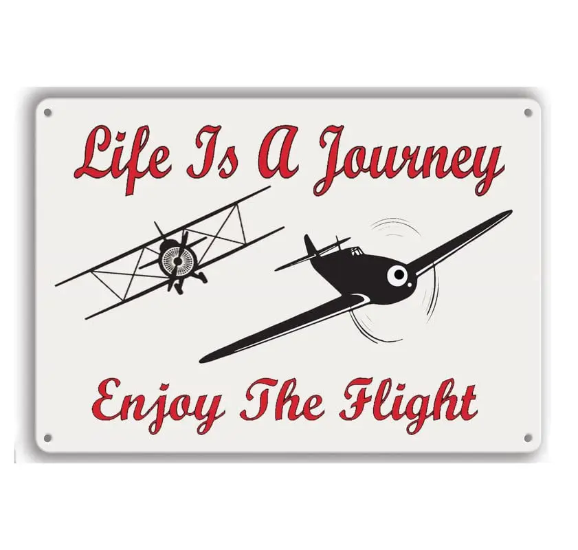 Id Rather Be Flying Sign, Flying Decor, Airplane Sign, Decor Hangar, Hangar Sign, Dad Pilot, Pilot Gift, Hangar Gifts - Metal Al