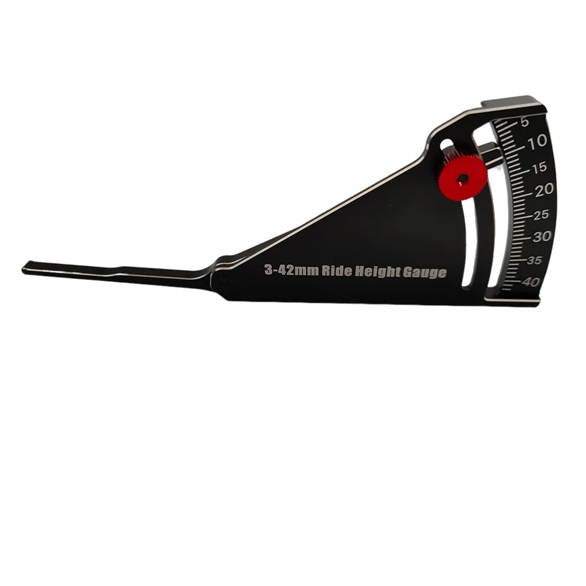 

WOTT Adjustable Ruler Adjusting RC Car Height & Wheel Rim Camber 3-42mm Ride Height Gauge