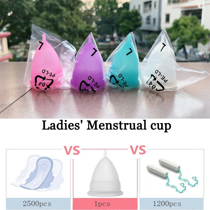 

50-100 шт. женская силиконовая менструальная чаша медицинского класса многоразовая и моющаяся наша прямая оптовая продажа с фабрики в больших количествах