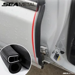 SEAMETAL Rubber Car Door Seal Strip U Shape Edge Protector Strips for Car Door Hood Trunk Soundproof Waterproof Sealing Guard