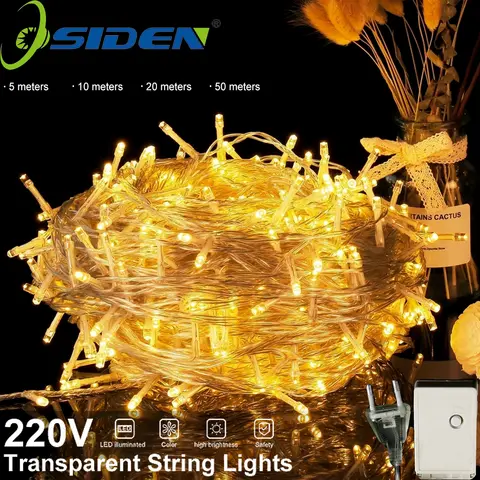 LED Fairy String Lights Xmas Multi Color OSIDEN