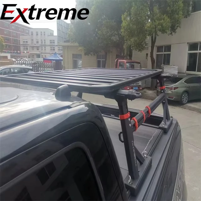 4X4 Multi-functional Aluminium Roll Cage with Brackets for Ford Pickup Trucks New Roof Rack Luggage Carrier