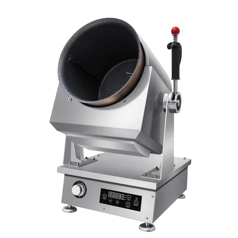 Intelligent Restaurant Automatic Fried Rice Stir Fry Wok Cooking Food Machine Kitchen Robot Electric Cook Rotational Cooker
