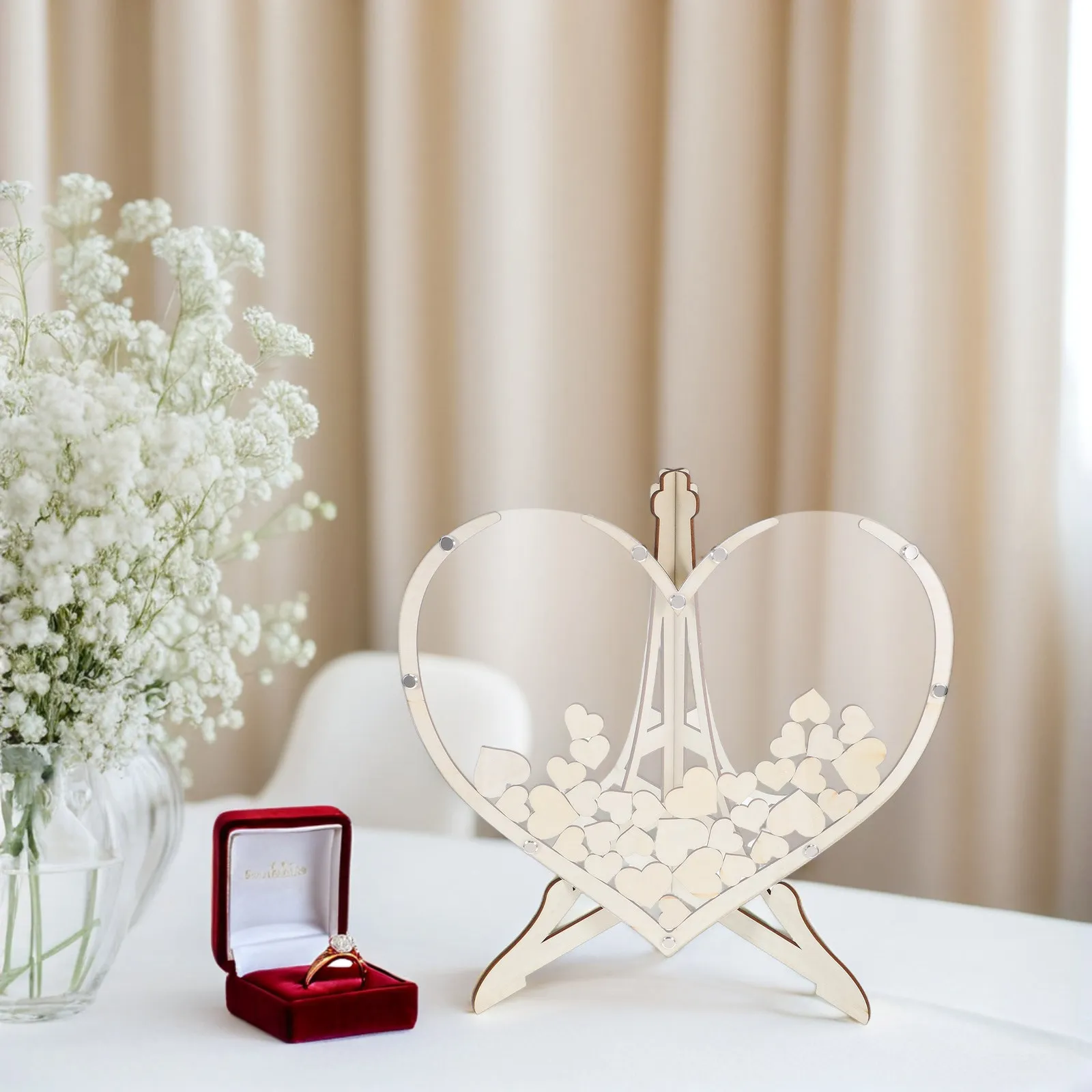 wooden-heart-wedding-guest-drop-box-rustic-keepsake-storage-box-blank-heart-cutouts-baby-shower-heart-shaped-present-boxes