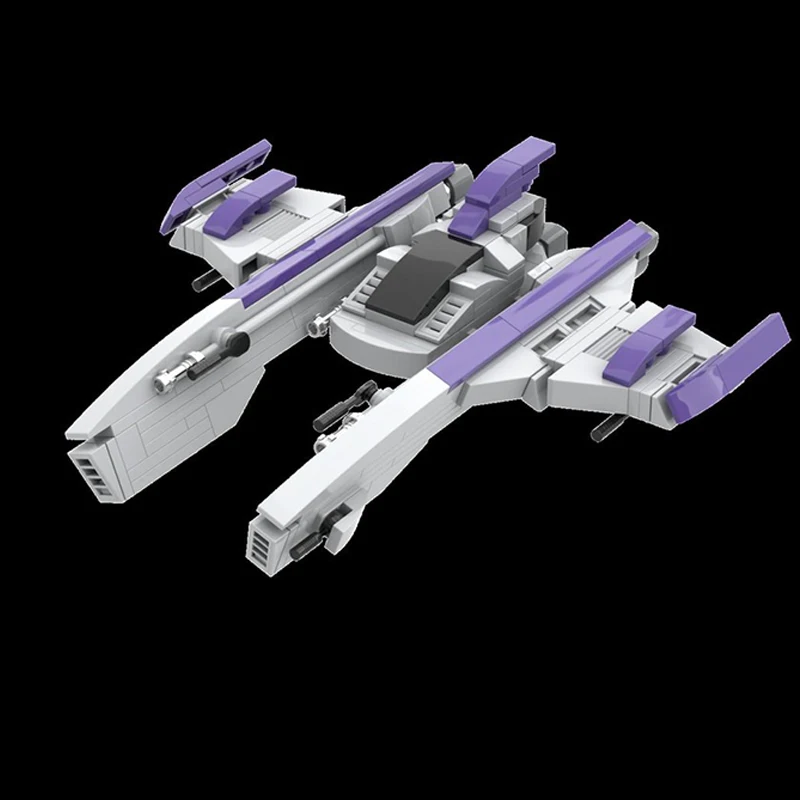 

Popular Movie Model MOC Building Bricks Movie Spaceship Modular Technology Children Assemble Toys Suit Holiday Gifts