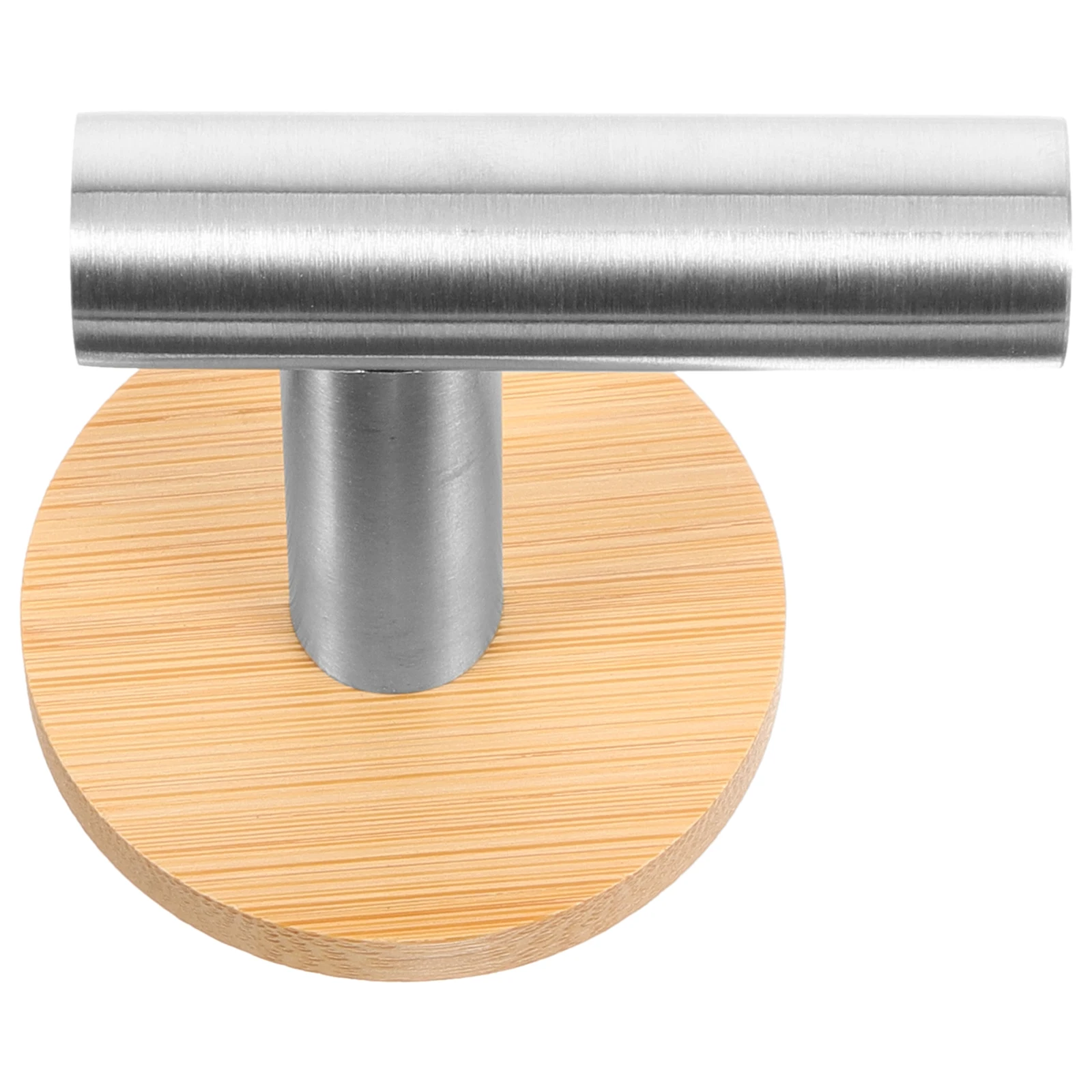 

Hanger No Punching Hook Kitchen Bathroom Sticky Base Towel Rack Stainless Steel