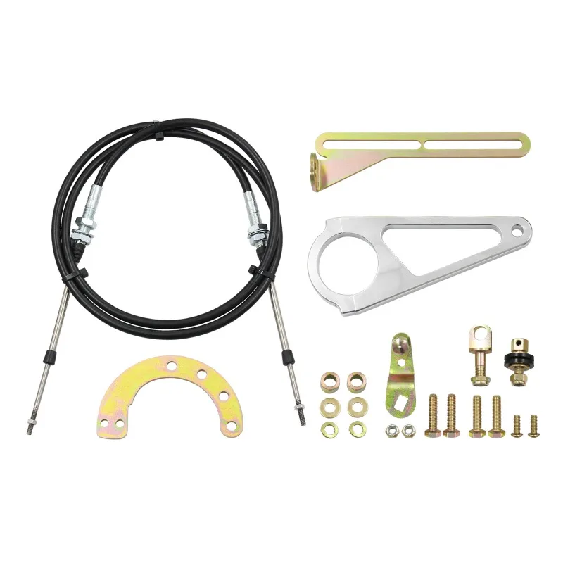 

2-Inch Column-Mounted Cable Shift Linkage Kit - Durable Replacement with Precise Fit, Compatible with GM TH350, TH400, 700R4, TH