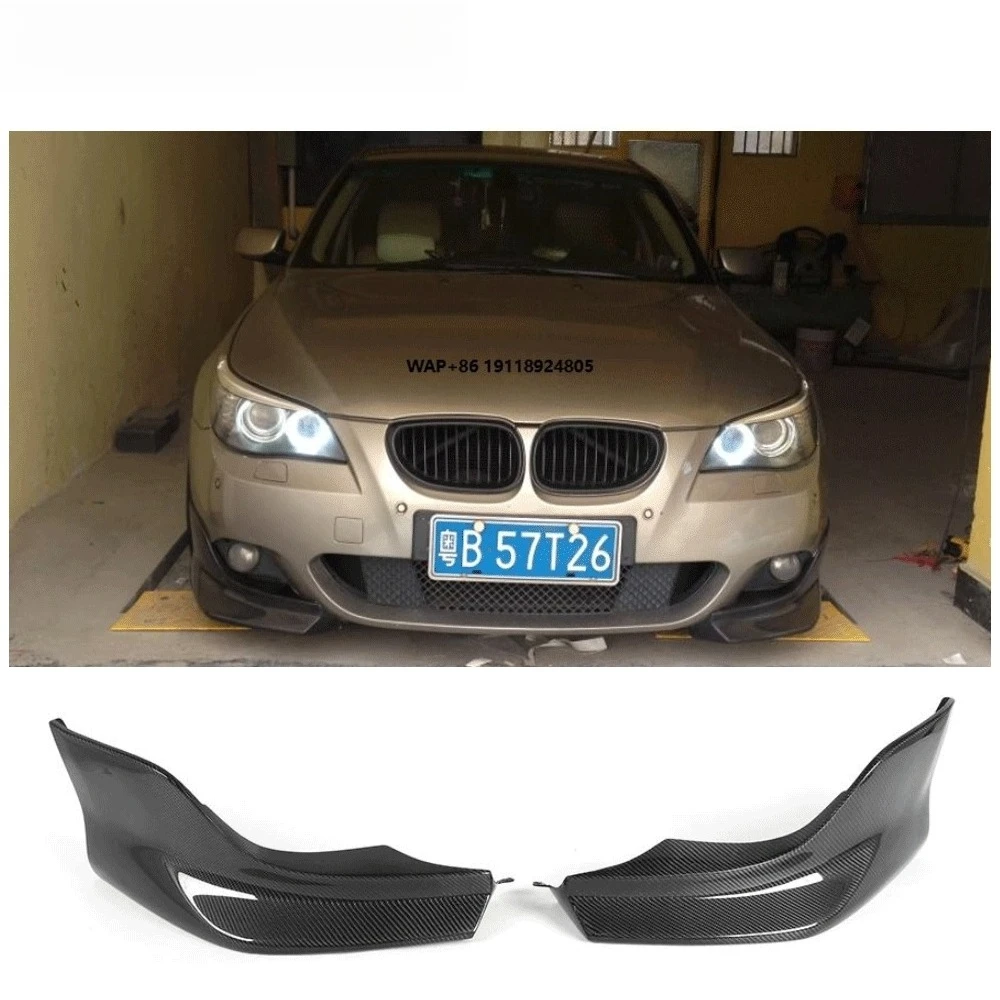

E60 M TECH Car Auto Splitters Carbon Fiber Rear Bumper Splitter for E60 M TECH 2003-2009