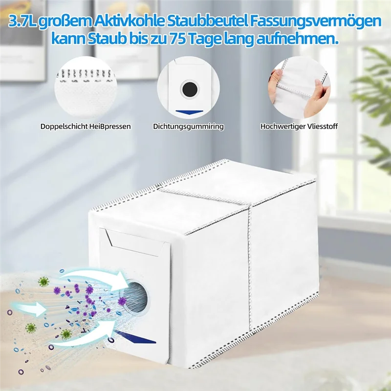 ملحقات المكنسة الكهربائية الروبوتية LECKL لـ Ecovacs Deebot T30 Omni / T30 Pro Omni، مجموعة بديلة كاملة