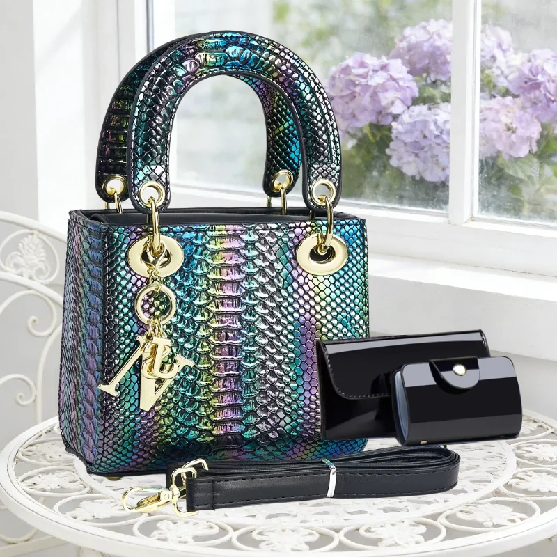 

Сумка Daifei с узором в виде рыбьей чешуи, элегантная женская сумка-мессенджер премиум-класса, женская сумка через плечо с пайетками, высококачественная женская сумка.