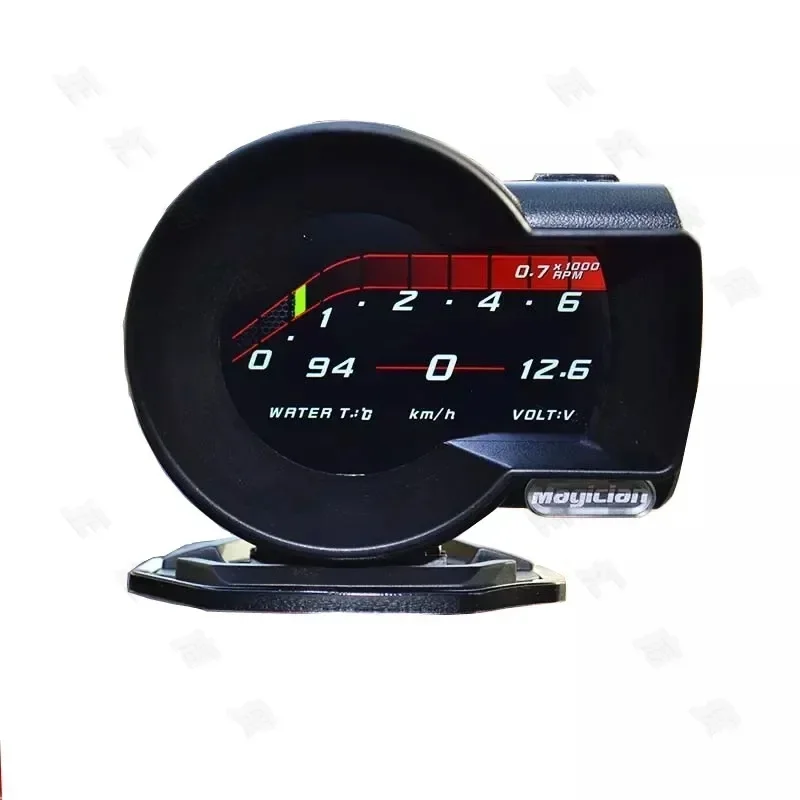 Magic Obd LCD Instrument Car Modified F835 Multi-function Speed Water Temperature Speed F8 Turbine Meter Digital Display