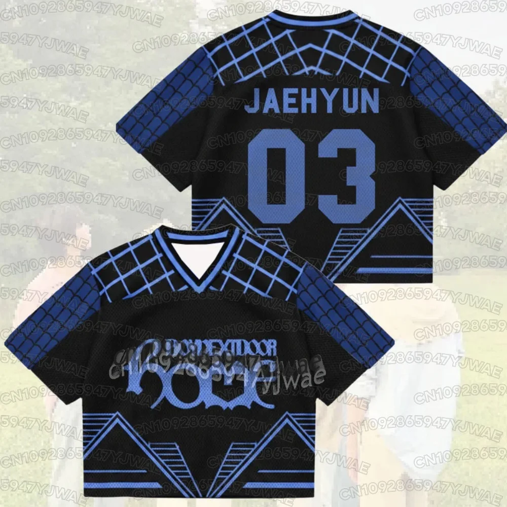 Sommer Damen Herren JAEHYUN Leehan Jersey Fan Geschenk Kurzarm Casual T-Shirt Tops – Detail 7