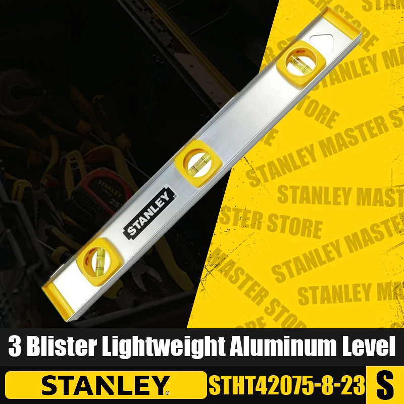 STANLEY 42-065-23/43-609-20/42-111-23/42-112--23 Rulerv orizzontale righello orizzontale ad alta precisione decorazione righello di bilanciamento