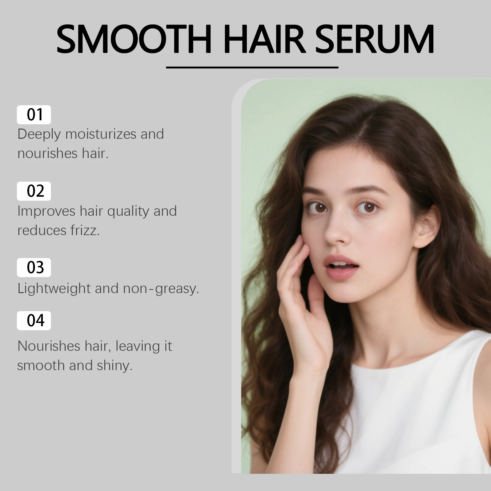 Suero alisador de queratina para el cabello, acondicionador reparador para el cabello, Reduce el cabello seco y rizado, esencia de corrección de proteínas para peluquería