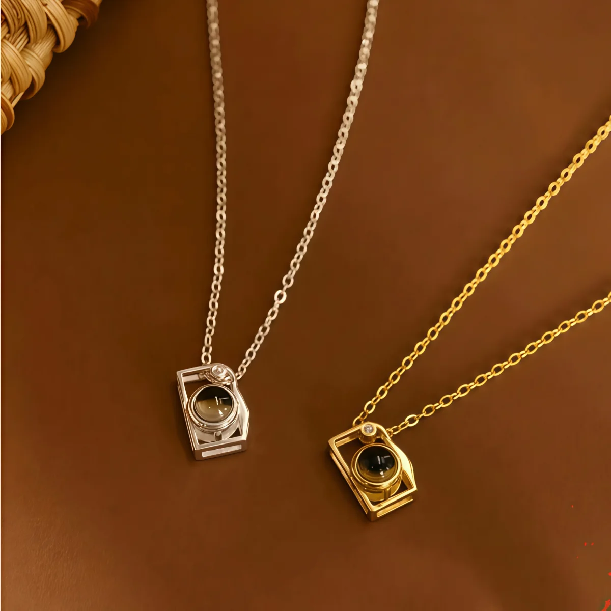 สร้อยคอโปรเจคเตอร์ภาพถ่ายส่วนต - Custom Name Necklace Stainless Steel บทวิจารณ์และราคา