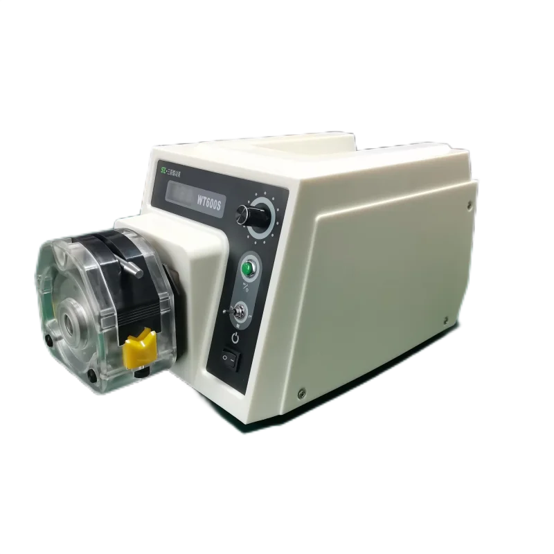 Peristaltic pump, laboratory, high precision, flow display, timing function, high flow rate, MAX6000ml/min