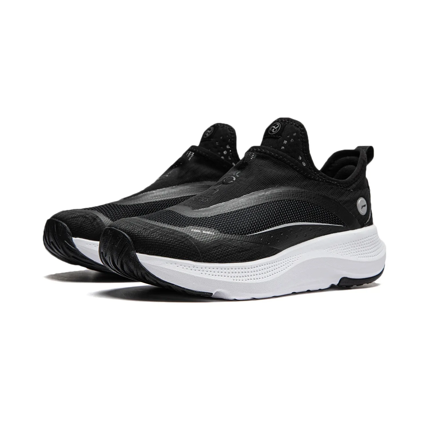 Li-Ning Women SOFT GO Classic Lifestyle Shoes COOL SHELL Breathable Cushion Slip On Sport Shoes Wearable Sneakers AGLU106