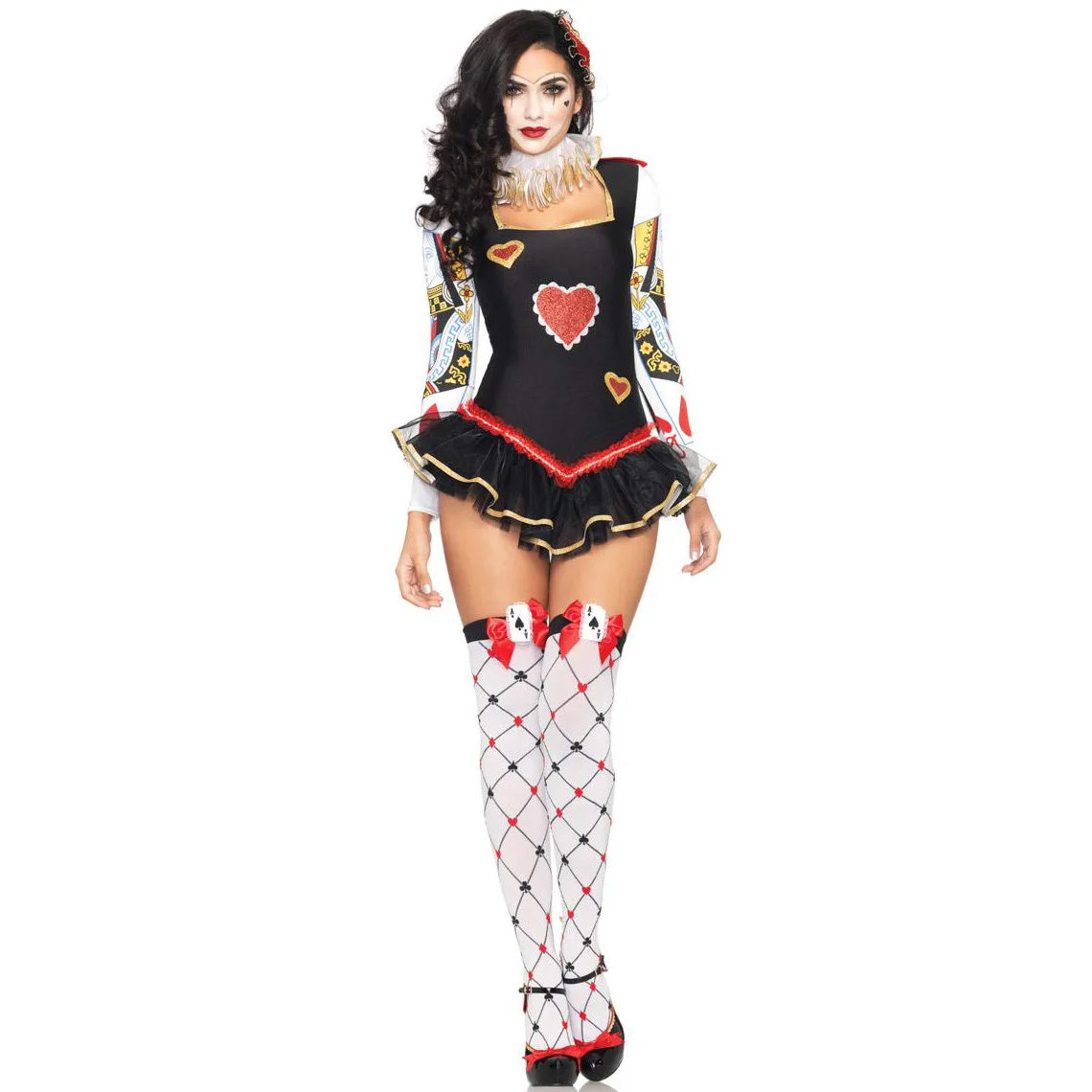 

Halloween Costume Costume Costume Women's Circus Joker Dress Makeup Ball Cosplay Party Dress