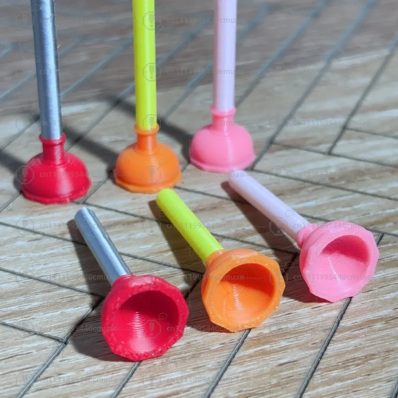 1:12 baby house bathroom accessories mini toilet suction cup plunger model play house toy scene prop decoration