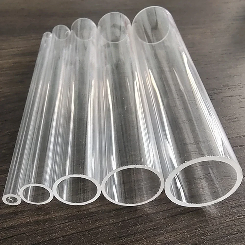 Tube capillaire en verre de quartz transparent, tube de quartz résistant aux hautes températures