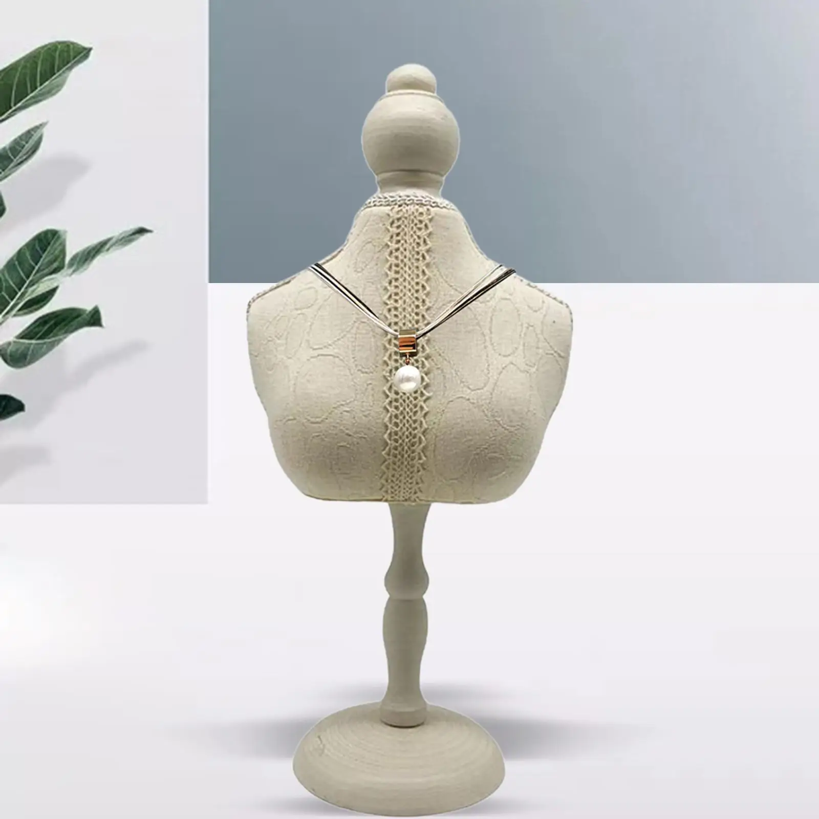 Necklace Bust Mannequin Holder Jewelry Display Stand for Photography for Necklaces Pendant Long Chain Jewelry Handing Organizer