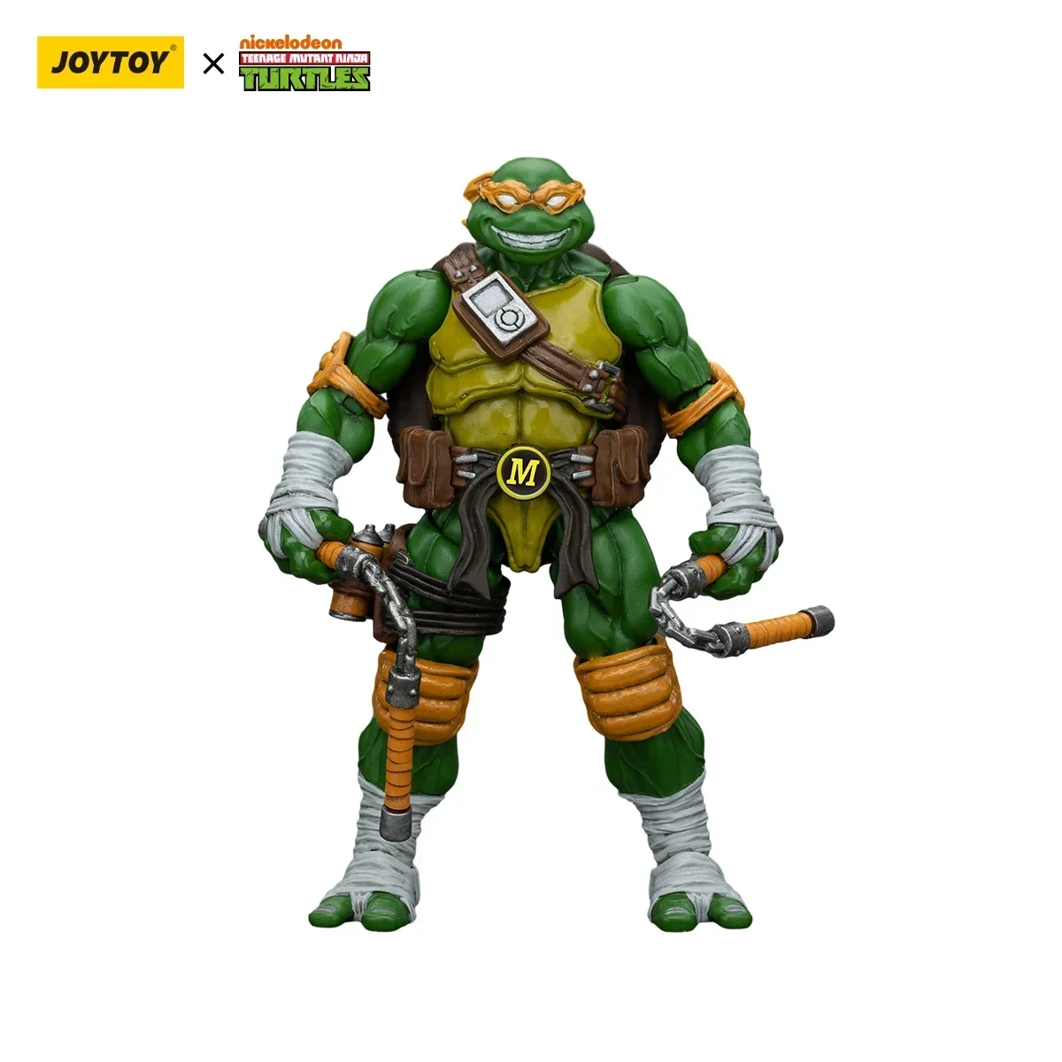 Original JOYTOY TMNT 1/18 Raphael Action Figures Leonardo ตุ๊กตา GK รูปปั้น Donatello Michelangelo สะสมของเล่นของขวัญ