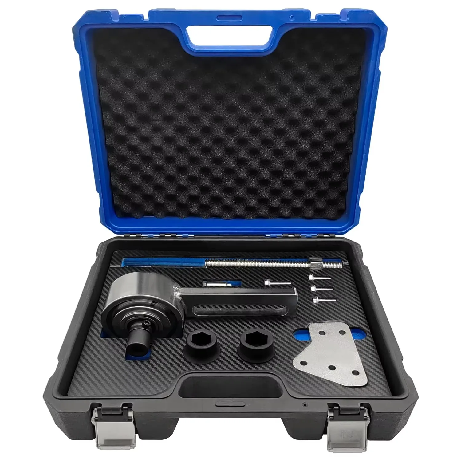 

Hand Manual Force Mechanical Tool Set Engine Crankshaft Belt Pulley Tool 1:5 Torque Multiplier Kit