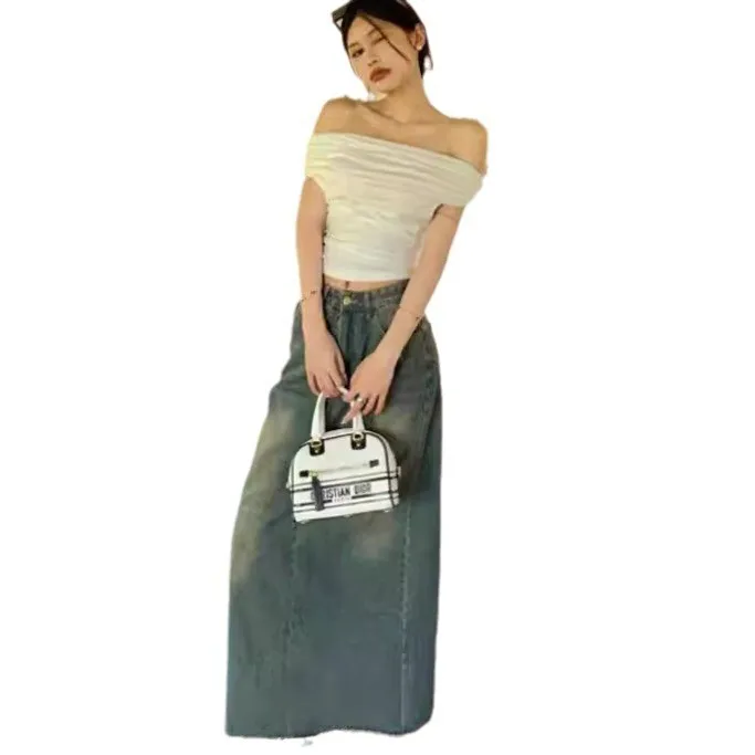 Sexy oulder Bared ort Sve One oulder T irt femmes coupe ajustée Base irt été pur désir décontracté haut pour femme