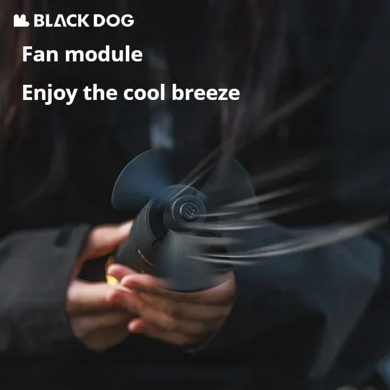 네이처하이크 BLACKDOG 캠핑 램프 텐트, 6 in 1 다기능 모듈 조명, 5000mAh 야외 손전등, 가방 포함 방수 IPX4