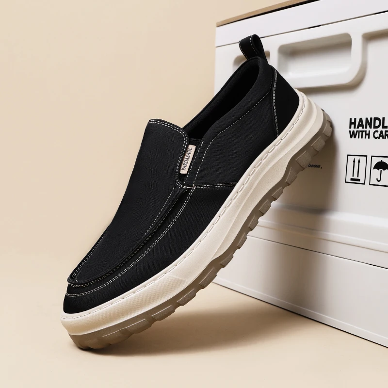 

Новые мужские универсальные сетчатые туфли для ленивых, легкие и дышащие, модные повседневные туфли, которые можно носить на одной ноге 250406.