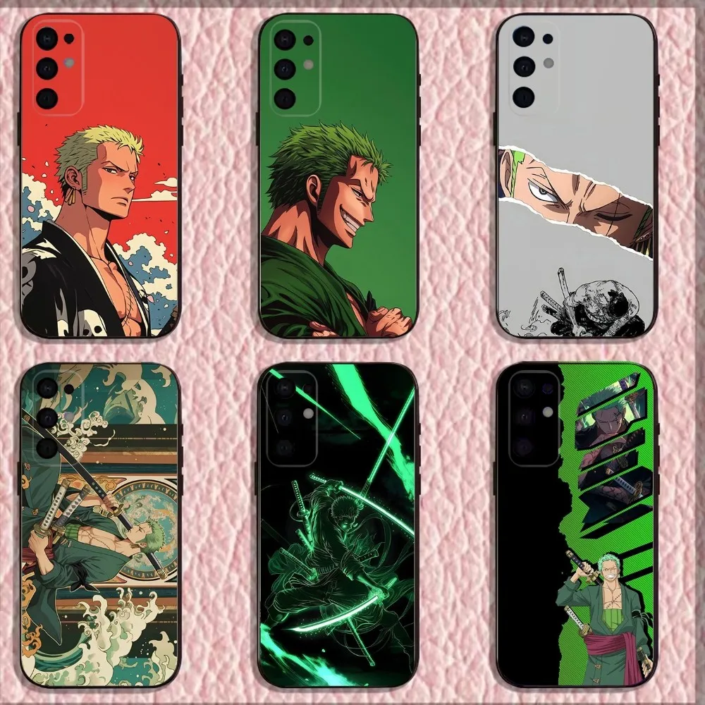 

Z-ZoroS O-One P-PieceS R-RoronoaS Phone Case For Samsung S25,S24,S21,S22,S23,S30,Ultra,S20,Plus,Fe,Lite,Note,10,9,5G Black Cover