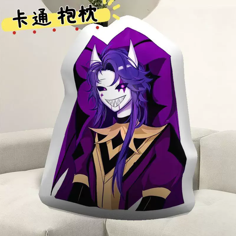 The Freak Circus Pierrot Harlequin Custom Shape Pillow Sofa Car 45x45cm Throw Pillow Cushion For Sofa Living Room Decorative