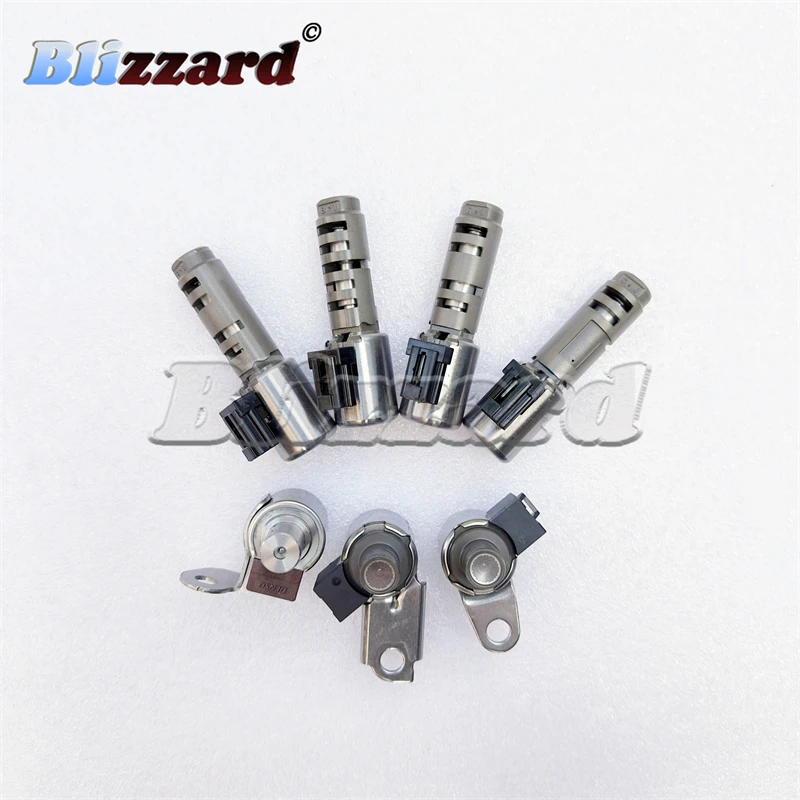 7Pcs U150 U151 U151E U250E Transmission Solenoid Valve For 2002-2014 Toyota Alphard Camry RAV4