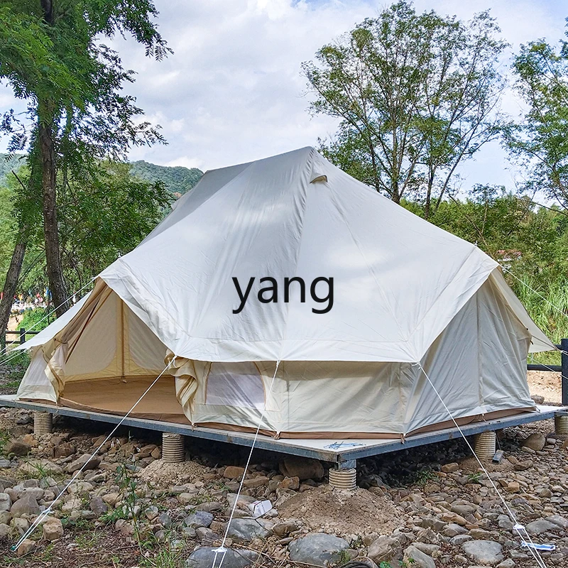 LMM Outdoor Camping Tent Homestay Picnic Waterproof Portable Folding